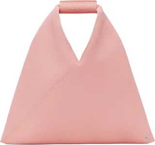 MM6 Maison Margiela Pink Mini Triangle Tote