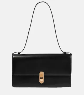Clea leather shoulder bag