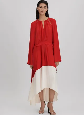 Asymmetrical Hem  Dress