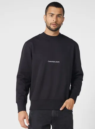 Logo Crew Neck Sweatshirt