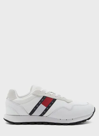 Logo Print Low Top Sneakers