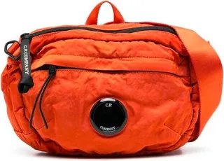 C.p. Company Nylon B Orange Crossbody Bag