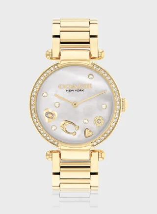 Steel Strap Analog Watch