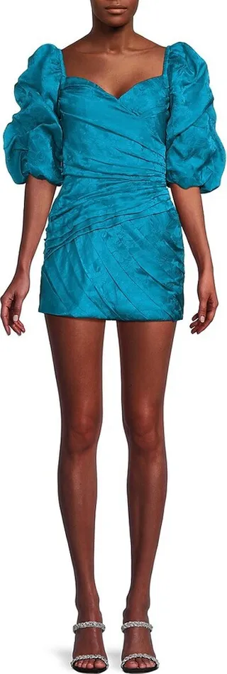 Dawson Floral Slik Blend Mini Dress