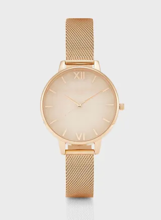 Rose Quartz Analog Watch