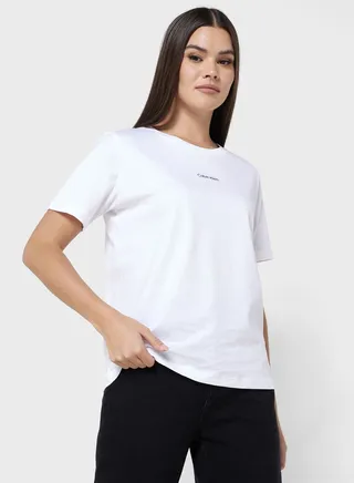 Crew Neck Logo T-Shirt