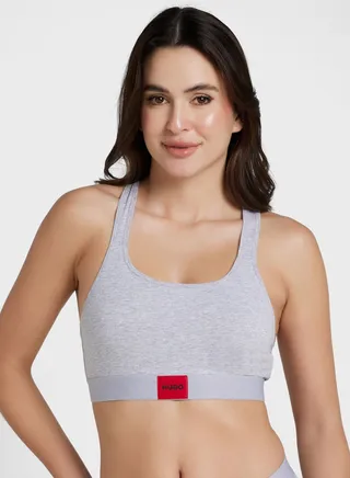 Logo Knitted T-Shirt Bra