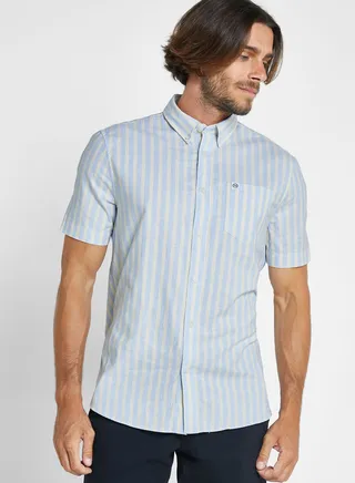 Oxford Striped Regular Fit Shirt