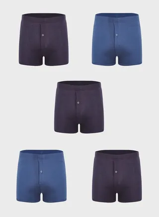 5 Pack Assorted Trunks