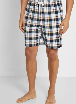 Checked Pyjama Shorts