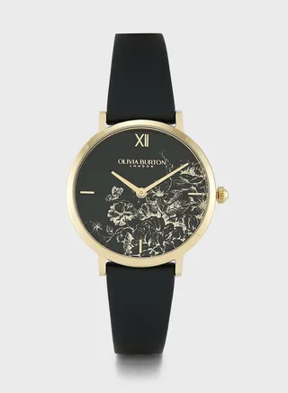 Ob Signature\nFloral Blooms Analog Watch