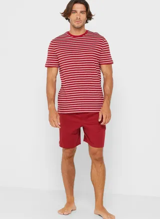 Striped Pyjama Set
