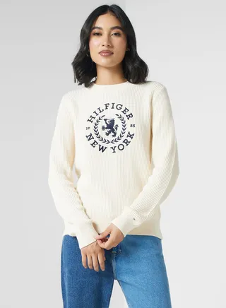 Crew Neck Logo Sweatshirt