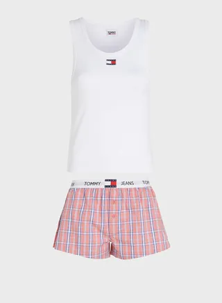 Logo Tank & Short Pyjama Set