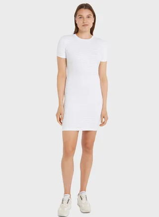 Crew Neck Bodycon Dress