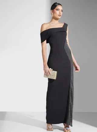One Shoulder Bodycon Dress