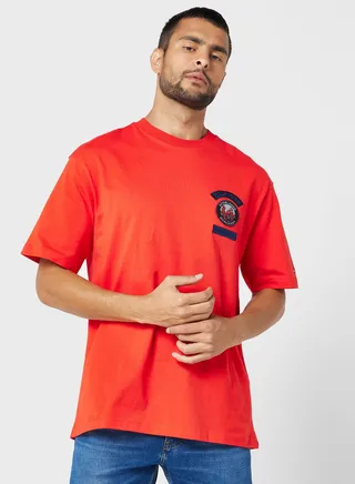 Graphic Crew Neck T-Shirt