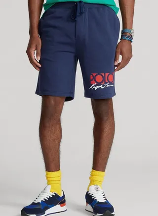 8-Inch Logo Fleece Short