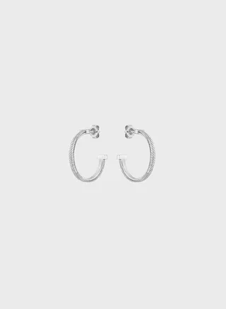 Stainless Steel Huggies Earrings