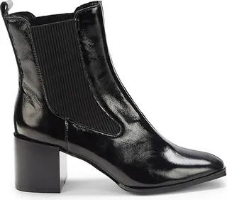 Darxi Leather Block Heel Chelsea Boots