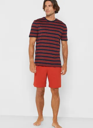 Striped Pyjama Set
