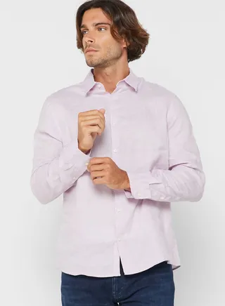Essential Linen Regular Fit Shirt