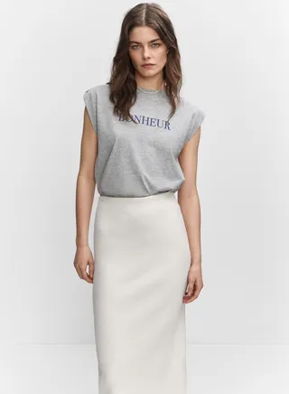 Crew Neck Graphic T-Shirt