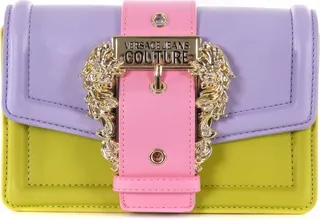 Versace Jeans Couture Colour-Block Chain-Linked Shoulder Bag