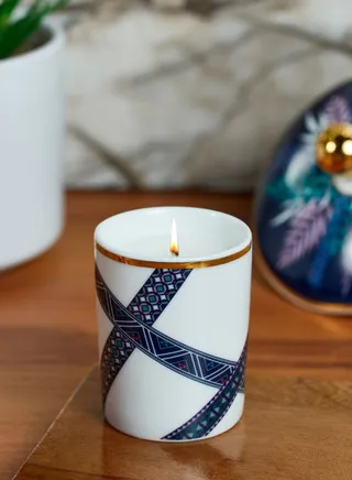 Tala Vessel With Candle 60G