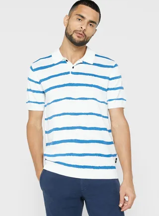 Striped Polo