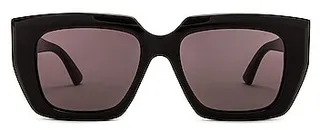 Bottega Veneta Square Sunglasses in Black