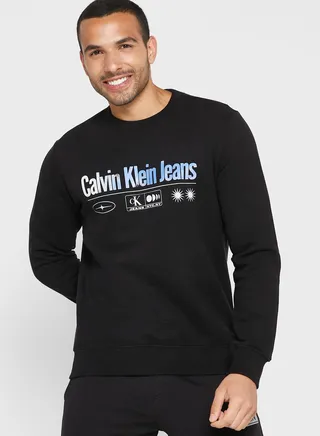 Logo Crew Neck Sweatshirt