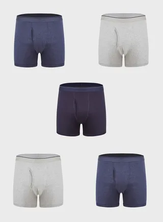 5 Pack Assorted Trunks