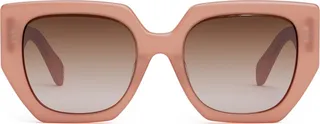 Triomphe 55mm Butterfly Sunglasses
