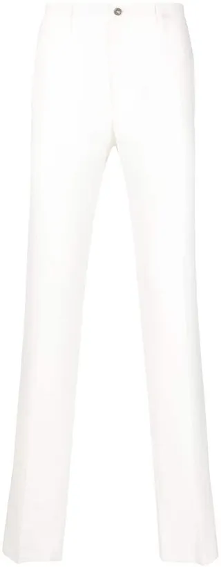 Straight-Leg Tailored Trousers