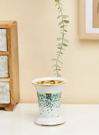 Small Emerald Mirrors Incense Burner