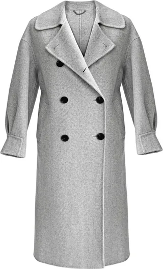 Belle & Bloom - Dream Lover Loose Fit Wool Blend Coat - Grey