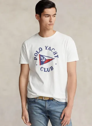 Slogan Crew Neck T-Shirt