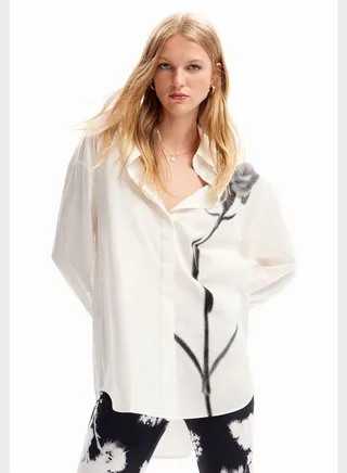 Printed Oversize Shirt