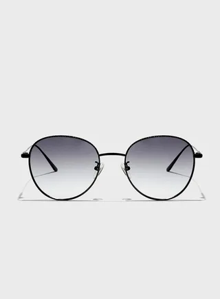 Forget Me Not Round Sunglasses