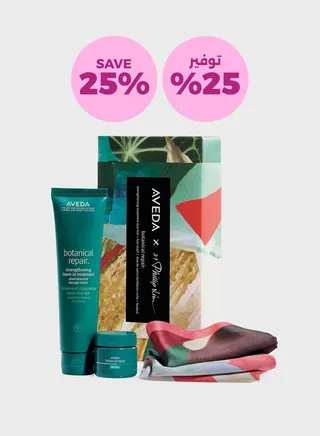 Botanical Repair Strengthening Treatment Duo Rich And Hair Scarf, Savings 25%
