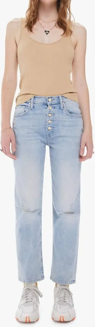 Mother Pixie Tomcat Ankle Jean In Nature Of The Game