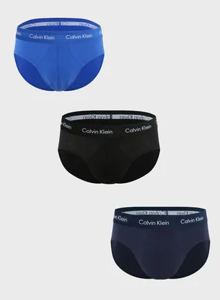 3 Pack Logo Band Briefs