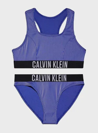 Youth Logo Bralette Bikini Set