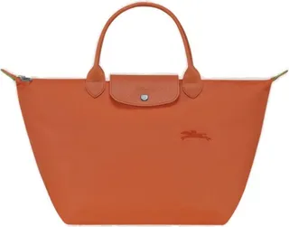 Longchamp Le Pliage Logo Embroidered Tote Bag