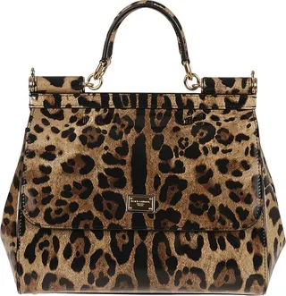 Leopard Sicily Tote