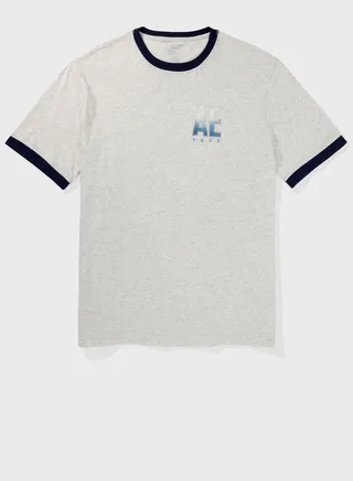 Graphic Crew Neck T-Shirt