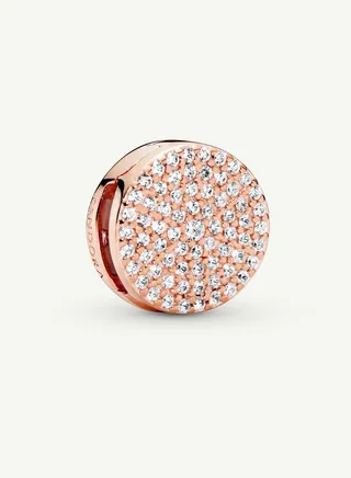 Round PavÃ© Charm