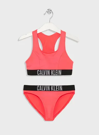 Kids Logo Bralette Bikini Set