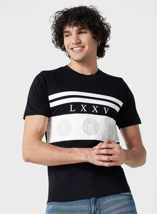 Foil Print T-Shirt
